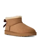 UGG W Ultra Mini Bailey Bow апрески дамски от велур кафяви 1185491.CHE