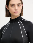 Under Armour Блуза с дълги ръкави за трениране ColdGear в черно с ниско поло 6003998