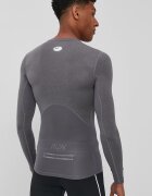Under Armour Блуза с дълги ръкави за трениране в сиво с изчистен дизайн