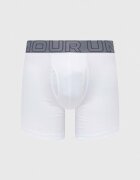 Under Armour боксерки мъжки 93 Perf Cotton 6in 3 броя бели 25UUSHJ093
