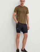 Under Armour спортен къс панталон мъжки LAUNCH черен със стандартна талия 1382640