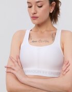 Under Armour спортен сутиен UA Crossback бял 1361034