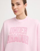 Under Armour суичър дамски с памук Rival розов 6007880
