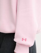 Under Armour суичър дамски с памук Rival розов 6007880