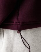 Under Armour суичър дамски с памук Unstoppable бордо 6013519