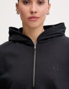 Under Armour суичър с качулка дамски Icon Fleece черен 6012843