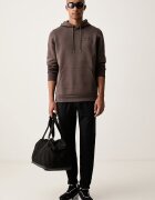Under Armour суичър с качулка мъжки с памук Essential Fleece кафяв 1373880.201