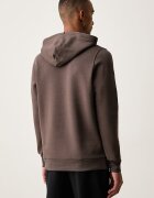 Under Armour суичър с качулка мъжки с памук Essential Fleece кафяв 1373880.201