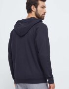 Under Armour Суичър в черно с качулка с изчистен дизайн