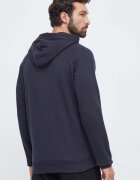 Under Armour Суичър в черно с качулка с изчистен дизайн