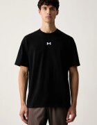 Under Armour тениска мъжка с памук черна 6013618