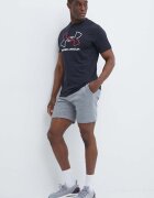 Under Armour Тениска в черно с десен