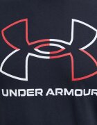 Under Armour Тениска в черно с десен