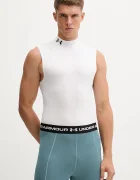 Under Armour Тениска за трениране HG Armour Comp Mock в черно 1361521