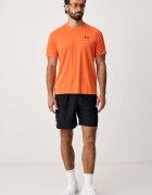 Under Armour тениска за трениране мъжка Tech Textured оранжева 1382796.808