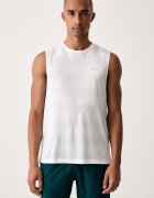 Under Armour топ за трениране мъжки UA Velociti Tank бял 6010888.100