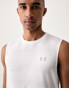 Under Armour топ за трениране мъжки UA Velociti Tank бял 6010888.100