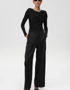 Undress code Боди American Beauty Bodysuit Thong в черно с изчистен дизайн 813