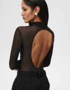 Undress code боди дамско Fine Jewel Bodysuit Thong черно 1303