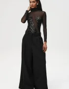 Undress code боди дамско Fine Jewel Bodysuit Thong черно 1303