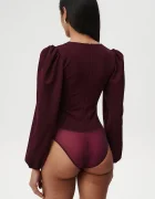 Undress code боди дамско с вискоза Try Me Bodysuit Cherry бордо 1288