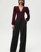 Undress code боди дамско с вискоза Try Me Bodysuit Cherry бордо 1288