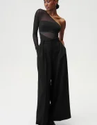 Undress code Боди Sex and the City Bodysuit Thong в черно с изчистен дизайн 640