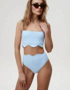 Undress code Долнище на бански Dashing Bikini Bottom в синьо 1206