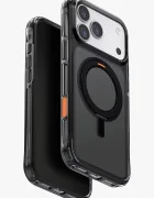 uniq Калъф за телефон с вграден магнитен пръстен iPhone 17 Pro Max в черно -IP6.9P(2025)-SWVCBLK