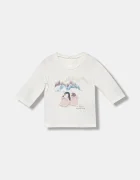 United Colors of Benetton Бебешка блуза с дълги ръкави