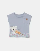 United Colors of Benetton Бебешка памучна тениска