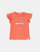 United Colors of Benetton Бебешка памучна тениска