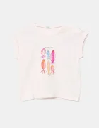 United Colors of Benetton Бебешка памучна тениска
