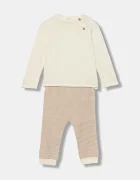 United Colors of Benetton Бебешки комплект с вълна (2 части)