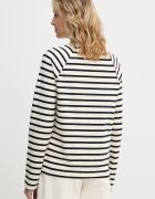 United Colors of Benetton блуза с дълги ръкави дамска памучна бежова 3PNUD10C5