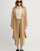 United Colors of Benetton Блуза с дълги ръкави дамска памучна бежова 3PNUD3018