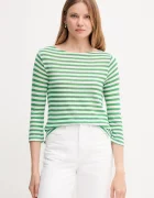 United Colors of Benetton Блуза с дълги ръкави с лен