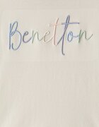 United Colors of Benetton блуза с дълги ръкави за деца от памук бежова 3ATNC10U8