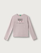 United Colors of Benetton блуза с дълги ръкави за деца от памук розова 3ATNC10UA
