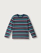 United Colors of Benetton блуза с дълги ръкави за деца от памук тъмносиня 35NUC10UH