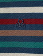 United Colors of Benetton блуза с дълги ръкави за деца от памук тъмносиня 35NUC10UH