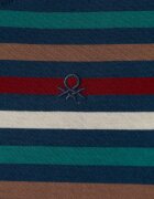 United Colors of Benetton блуза с дълги ръкави за деца от памук тъмносиня 35NUG10NO