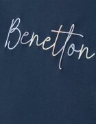 United Colors of Benetton блуза с дълги ръкави за деца от памук тъмносиня 3ATNC10U8
