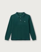 United Colors of Benetton блуза с дълги ръкави за деца от памук зелена 3089C300Z
