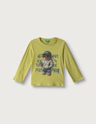 United Colors of Benetton блуза с дълги ръкави за деца от памук зелена 3I1XG10NL