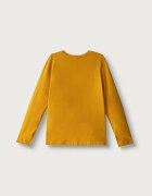 United Colors of Benetton блуза с дълги ръкави за деца от памук жълта 3096C10LF