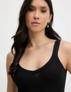 United Colors of Benetton боди дамско с памук черно 3ZQM1B008