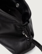 United Colors of Benetton чанта crossbody дамска от имитация на кожа черна 6IAWVY03P