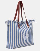 United Colors of Benetton чанта tote дамска от памук синя 6O4LVY02N