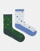 United Colors of Benetton чорапи за деца 2 броя многоцветни 6AO3R7007